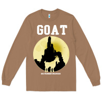Toasted Coconut big thunder mountain goat Long Sleeve Tee - artisFamous