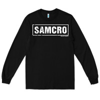 Black samcro Long Sleeve Tee - artisFamous