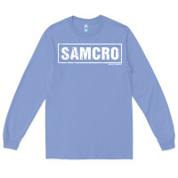 Colony Blue samcro Long Sleeve Tee - artisFamous