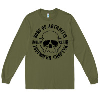 Army Green sons of arthritis funny Long Sleeve Tee - artisFamous