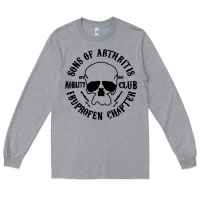 Heather Grey sons of arthritis funny Long Sleeve Tee - artisFamous