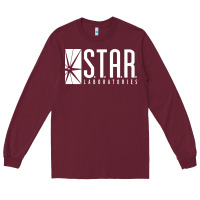 Burgundy the flash tv series start Long Sleeve Tee - artisFamous
