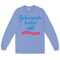 Colony Blue johnson's baby oil Long Sleeve Tee - artisFamous