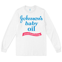White johnson's baby oil Long Sleeve Tee - artisFamous
