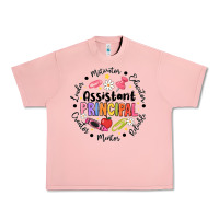 Salmon Principal Assistant Urban Heavy Tee - CowhideDigitalArt