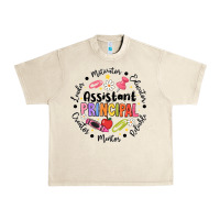 Sandshell Principal Assistant Urban Heavy Tee - CowhideDigitalArt