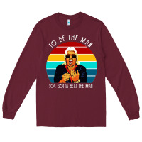 Burgundy ric flair to be the man Long Sleeve Tee - artisFamous