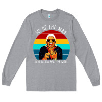 Heather Grey ric flair to be the man Long Sleeve Tee - artisFamous