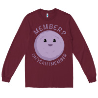 Burgundy member berries Long Sleeve Tee - artisFamous