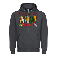 Smoke i do it for the aha moments Zipper Hoodie - RanaPortraitStore
