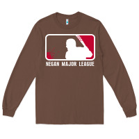 Chestnut negan major league Long Sleeve Tee - artisFamous
