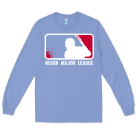 Colony Blue negan major league Long Sleeve Tee - artisFamous