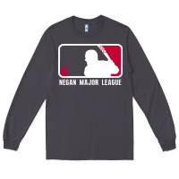 Smoke negan major league Long Sleeve Tee - artisFamous