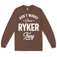 Chestnut Ryker Personalized Name Birthday Gift Long Sleeve Tee - artisFamous