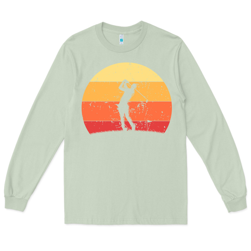Vintage Retro Golf | Golfers Long Sleeve Tee by artisFamous | Teevron