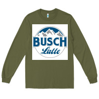 Army Green latte classic busch Long Sleeve Tee - artisFamous