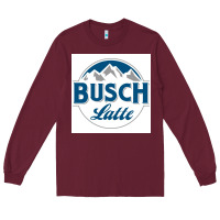 Burgundy latte classic busch Long Sleeve Tee - artisFamous