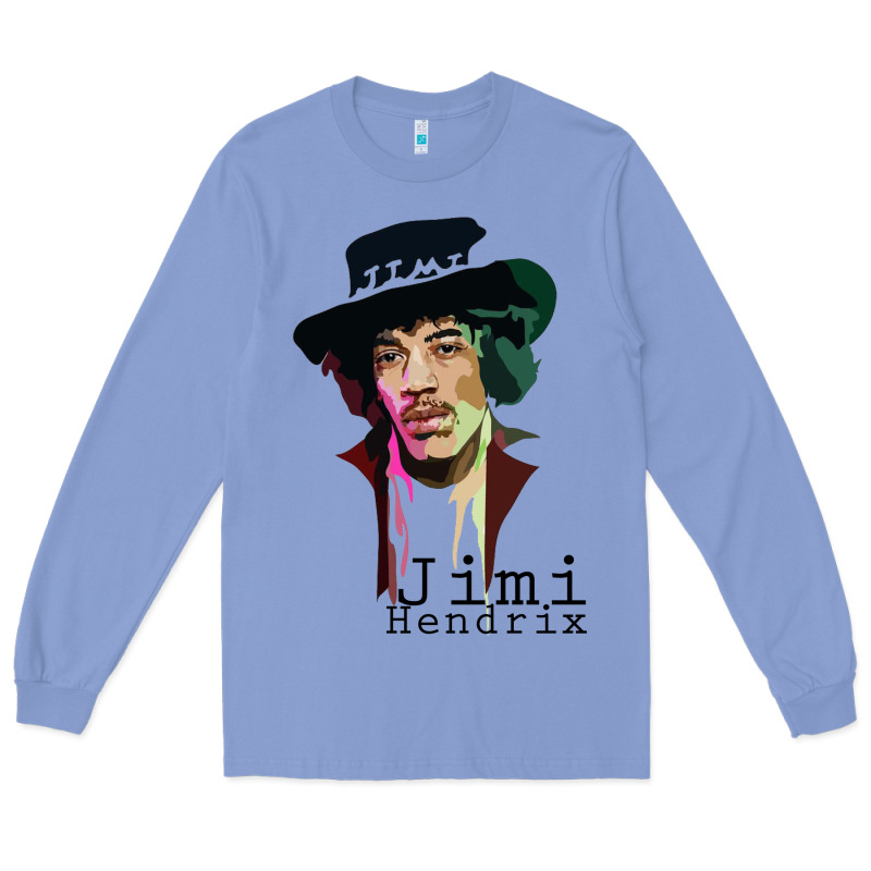 Jimi Hendrix Long Sleeve Tee by artisFamous | Teevron