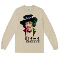 Mushroom jimi hendrix Long Sleeve Tee - artisFamous