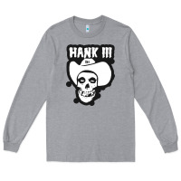 Heather Grey hank iii Long Sleeve Tee - artisFamous