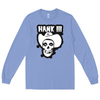 Colony Blue hank iii Long Sleeve Tee - artisFamous