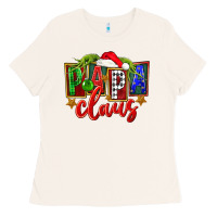 Bone Christmas papa claus Ladies Tee - FaDigitalArtStudio