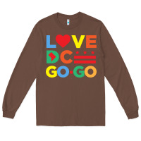 Chestnut love dc gogo Long Sleeve Tee - artisFamous