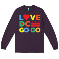 Plum love dc gogo Long Sleeve Tee - artisFamous
