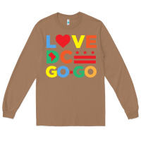 Toasted Coconut love dc gogo Long Sleeve Tee - artisFamous