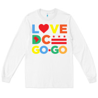 White love dc gogo Long Sleeve Tee - artisFamous