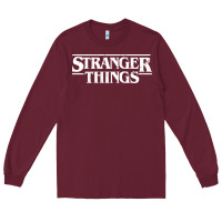 Burgundy Stranger Long Sleeve Tee - artisFamous