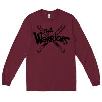 Burgundy The Warriors Long Sleeve Tee - artisFamous