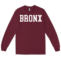 Burgundy bronx Long Sleeve Tee - artisFamous