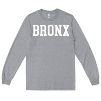 Heather Grey bronx Long Sleeve Tee - artisFamous