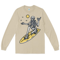 Mushroom Surfing Long Sleeve Tee - artisFamous