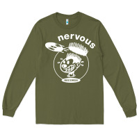 Army Green Industrial Long Sleeve Tee - artisFamous