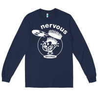 Navy Industrial Long Sleeve Tee - artisFamous