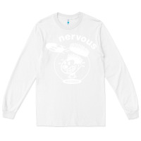 White Industrial Long Sleeve Tee - artisFamous