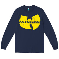 Navy Hip Hop Long Sleeve Tee - artisFamous