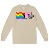 Mushroom Nyan Cat Long Sleeve Tee - artisFamous