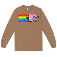 Toasted Coconut Nyan Cat Long Sleeve Tee - artisFamous