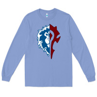 Colony Blue WORLD OF WARCRAFT MISTS OF PANDARIA HORDE Long Sleeve Tee - artisFamous