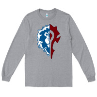 Heather Grey WORLD OF WARCRAFT MISTS OF PANDARIA HORDE Long Sleeve Tee - artisFamous