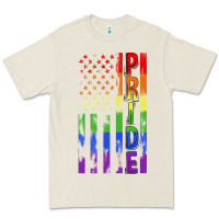 Bone lgbtq pride american flag Premium Tee - FaDigitalArtStudio
