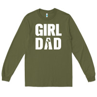 Army Green Girl Dad Long Sleeve Tee - artisFamous
