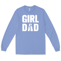 Colony Blue Girl Dad Long Sleeve Tee - artisFamous