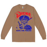Toasted Coconut Dicks Hate The Police Long Sleeve Tee - artisFamous