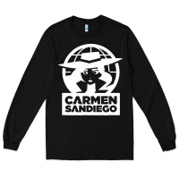 Black carmen sandiego Long Sleeve Tee - artisFamous