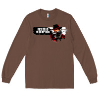 Chestnut Red Dead Redemption 2 Red Moon Cowboy Long Sleeve Tee - artisFamous