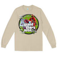 Mushroom Grand Theft Auto Long Sleeve Tee - artisFamous